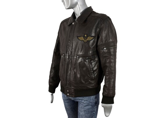 ジャケット・アウター 90s A-2 real leather bomber jacket vtg Z 90s A-2 real leather bomber jacket vtg r