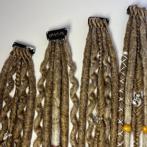 Vielseitige Eleganz - Clip-In Dreads Kollektion mit Strukturierter Vielfalt by Voron Dreads