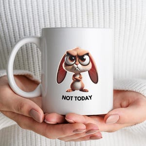Grumpy Cute Animals Clipart – 26 Funny Angry Animal PNGs – 3D Cartoon Graphics for Sublimation, Stickers, Printables, T-Shirts, Crafts