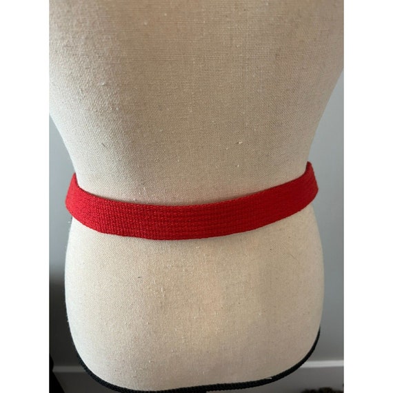 Hang Ten Surf Retro 100% Cotton Red Women's Belt … - image 4