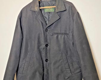 Vintage 1990s Lands End Field Jacket / Workwear / Streetwear