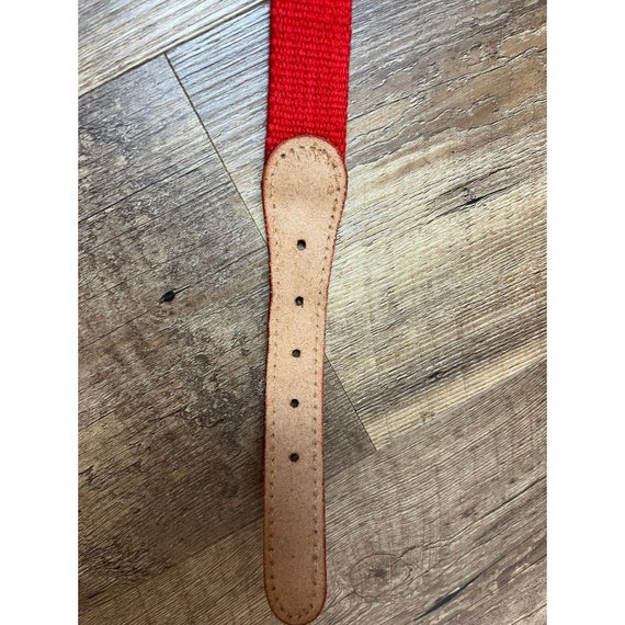 Hang Ten Surf Retro 100% Cotton Red Women's Belt … - image 7