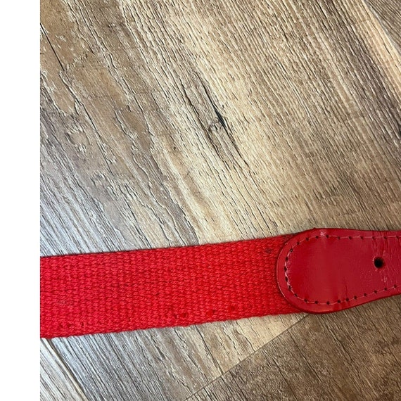 Hang Ten Surf Retro 100% Cotton Red Women's Belt … - image 10