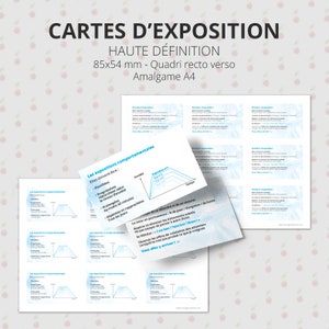 Printable Behavioral Exposure CBT “Cheat Sheet” Cards – Therapy, Psychology, Psychiatry, CBT Handout