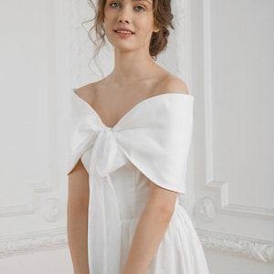Bridal jacket, wedding wrap, satin shrug for bride,wedding cover up,  bridal bolero, wedding jacket, wedding wrap, wedding sweater, wedding