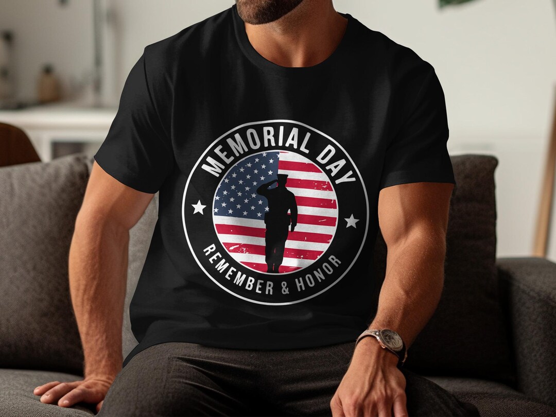 Memorial Day Remember and Honor PNG | Patriotic Soldier Design ...