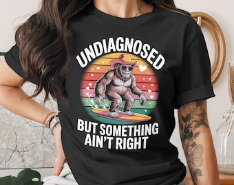 Surfing Sasquatch PNG: Funny Bigfoot Beach Clipart (Digital Download