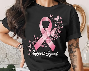 Breast Cancer Awareness, PNG: Pink Ribbon Butterflies - Supportteam (digitale download)