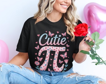 Cutie Pi PNG | Cute Math Pi Symbol Design | Math Lover Shirt PNG | Pi Day Sublimation PNG
