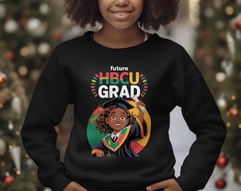 HBCU Grad PNG | Future HBCU Graduate Design | Black Excellence Graduation | Afrocentric Grad Shirt
