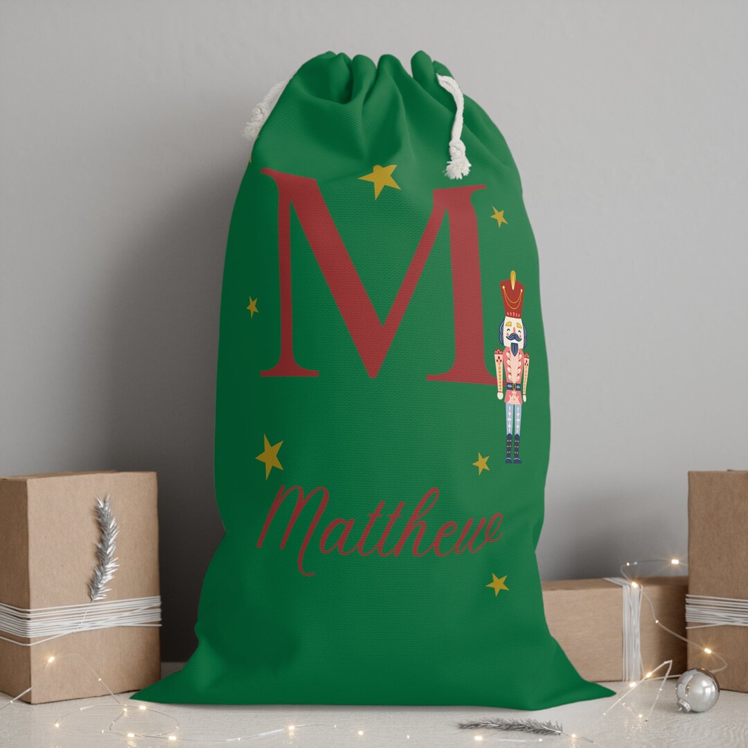 Personalised Christmas Sack Personalised Christmas Toy Sack Etsy