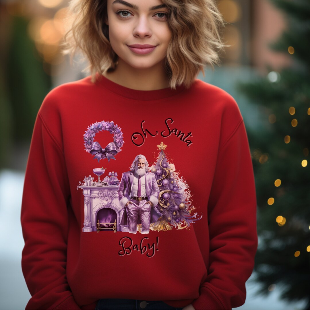 Santa Baby Christmas Sweater 