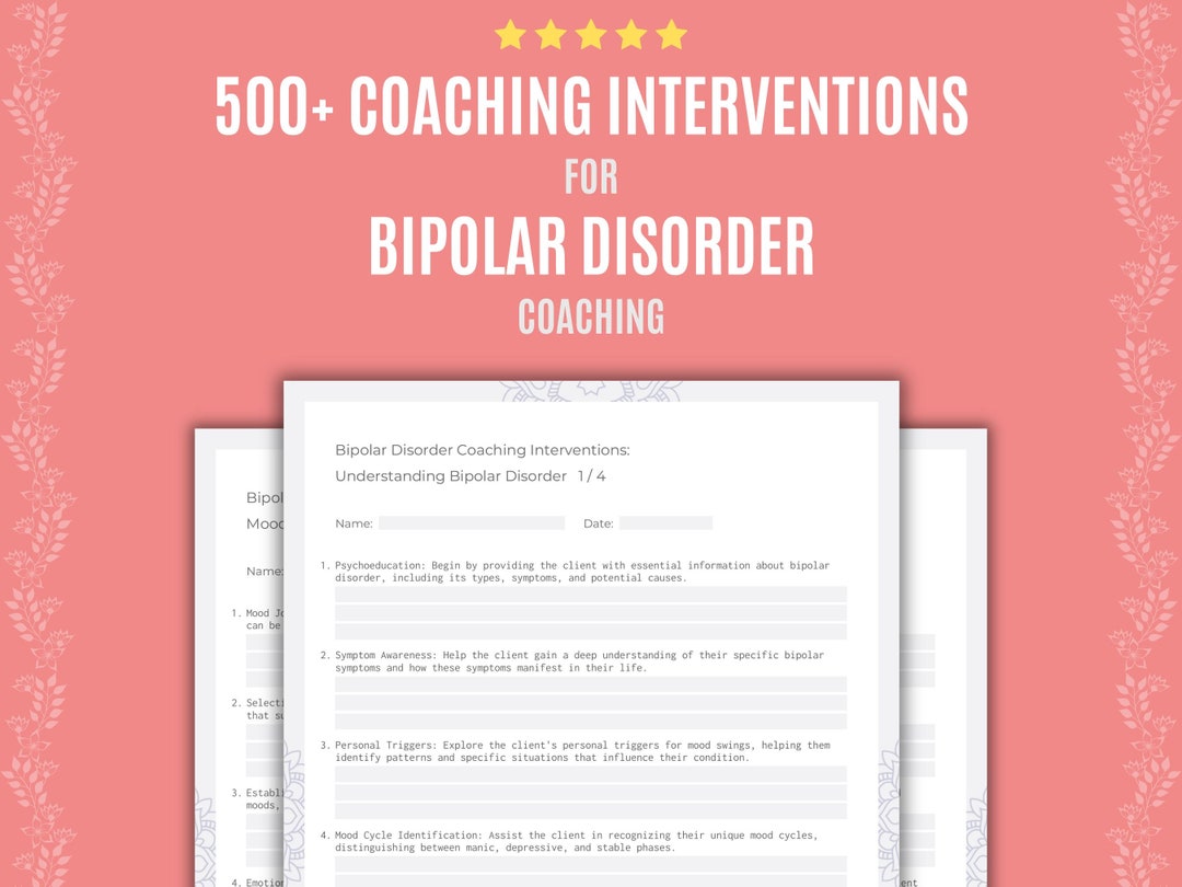 Bipolar Disorder Coaching Interventions Bipolar Disorder Coaching