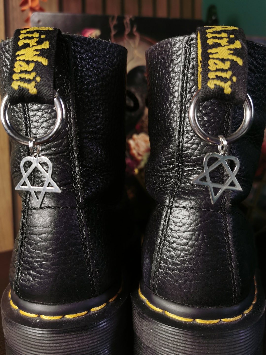 HIM Band Dm Boot Charms. - Etsy