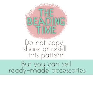 Old Skull Peyote stitch pattern Even count for Miyuki delica seed beads 11/0 image 5