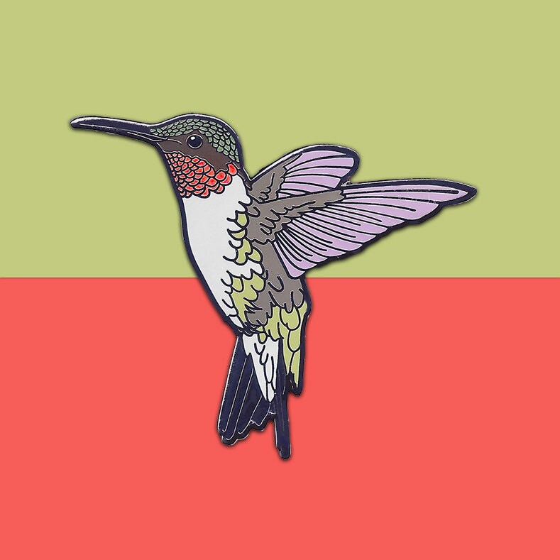 Hummingbird best sale lapel pin