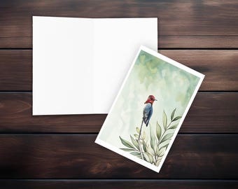 Set of 6 Note Cards, 4x6 Blank Note Cards, Thank You Cards, Nature Cardsx