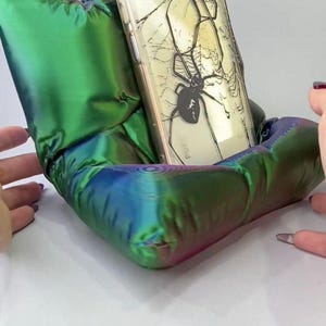 Phone Stand Pillow | Funny 3D Printed Phone Holder | Biodegradable PLA Plastic | Unique Gift Idea