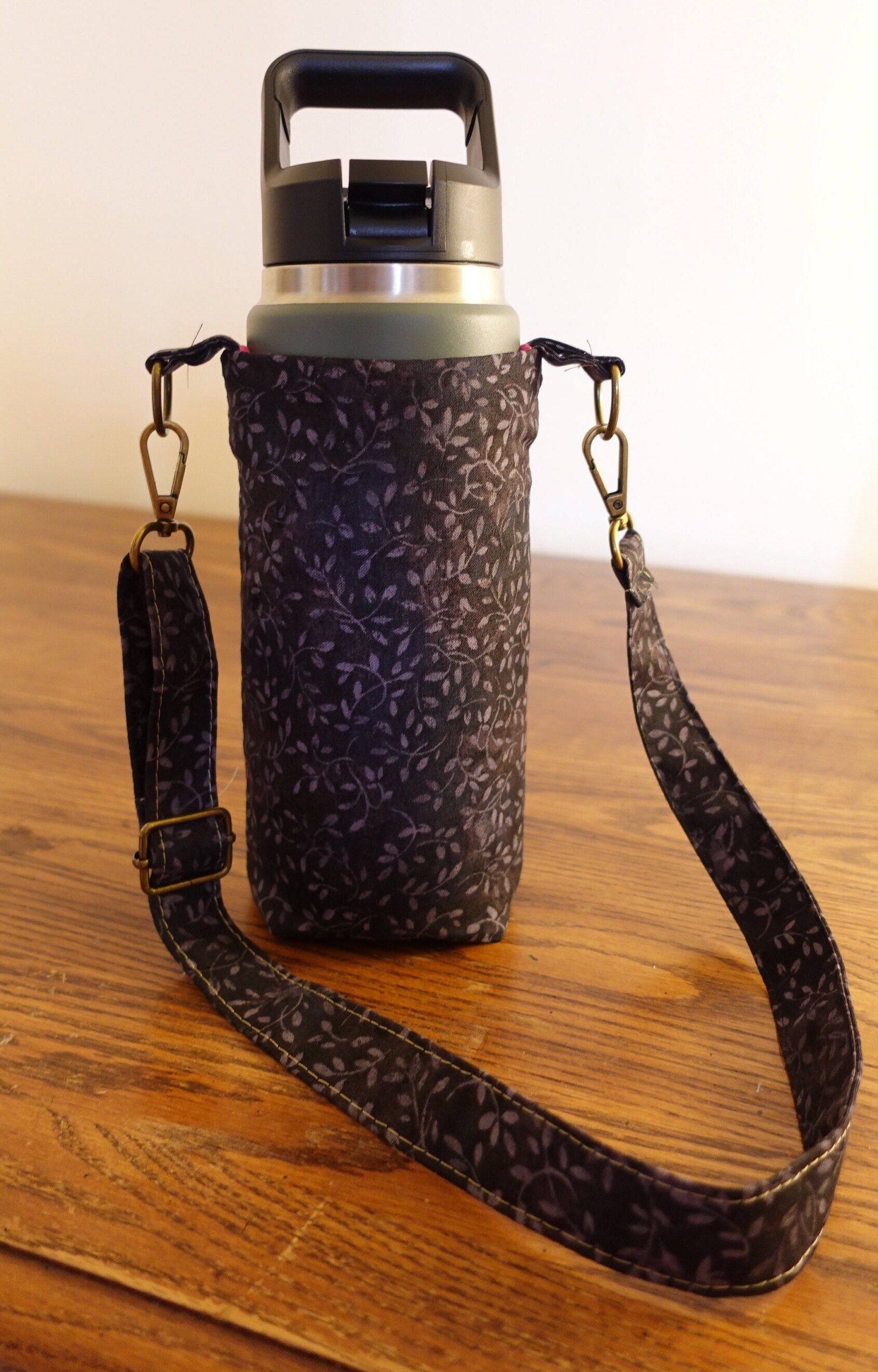 Easy Water Bottle Carrier sling, Holder Sewing Pattern DIGITAL DOWNLOAD