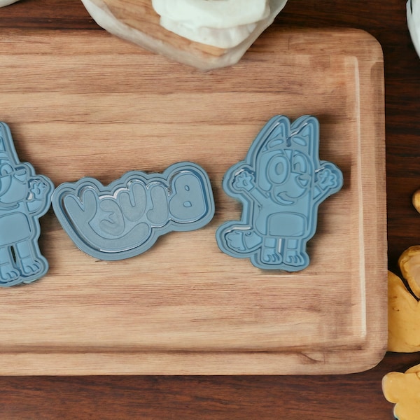 Bluey cookie cutter