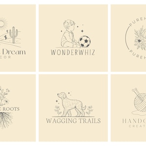 Benutzerdefiniertes Logo-Design, professionelles Logo, handgezeichnetes Logo, botanisches Logo, florales Logo, weibliches Logo, Vintage-Logo, benutzerdefiniertes handgezeichnetes Logo,