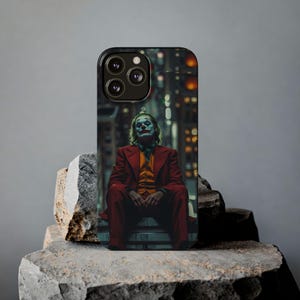 Joker Slim Phone Cases | Cool Phone Cover for Movie Fans, Gift for Comic Lovers, Unique Protector, Pop Culture Accessories