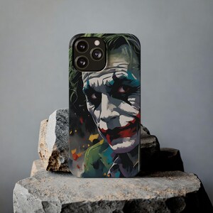 Joker Slim Phone Case: Stylish Protection, Perfect for Fans, Unique Gift for Birthdays, Anniversaries, or Halloween