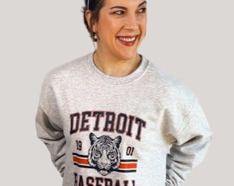 Vintage Detroit Tigers Baseball Shirt: Retro Game Day Tee