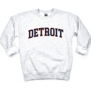 Detroit Sweatshirt | Women&#39;s Vintage Detroit Sweater | Soft & Lightweight Detroit Shirt | Casual Detroit shirt | Retro Detroit