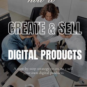 How to Create & Sell Digital Products | Step-by-Step Guide to Passive Income for Beginners | Digital Business eBook