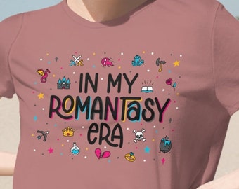 Romantasy クロップトップ、Fourth Wing シャツ、Booktok シャツ、Forth Wing グッズ、ACOTAR シャツ、Bookworm シャツ、本好きのクリスマスギフト、ブックグッズ