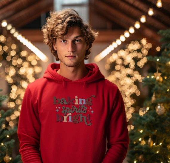Baking Spirits Bright Sweatshirt, Christmas Cookie Shirt