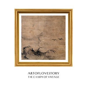 Oriental artwork, printable and downloadable, digital artwork, traditional oriental art