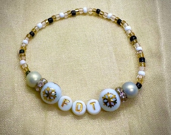 FDT Snowflake Gold Bracelet
