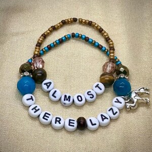 Almost There Lazy Beaded Bracelet Set With Camel Charm