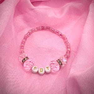 FDT F*ck Donald Trump Friendship Bracelet Pretty Pink Subtle