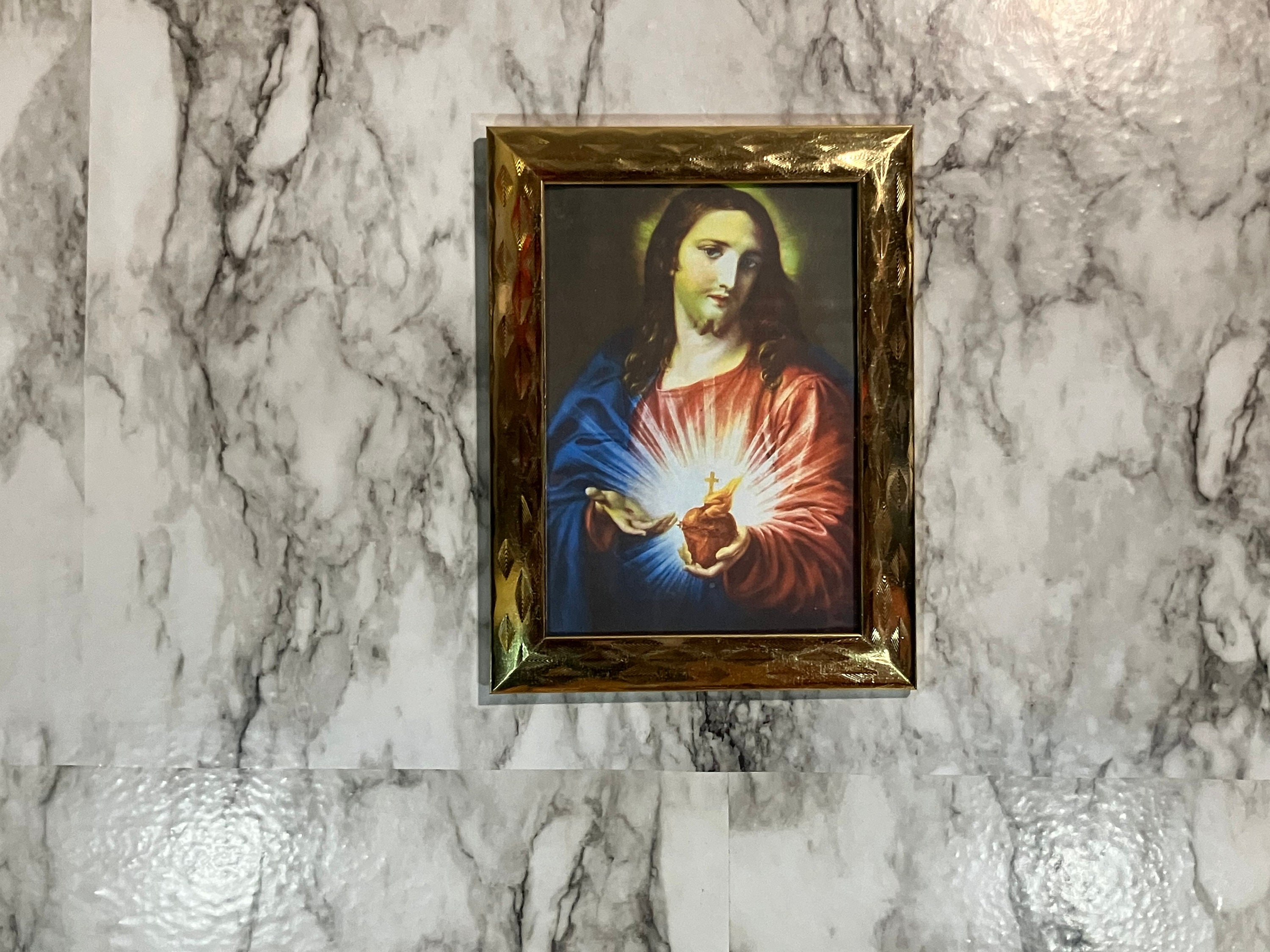 Sacred Heart of Jesus batoni 1767 Etsy