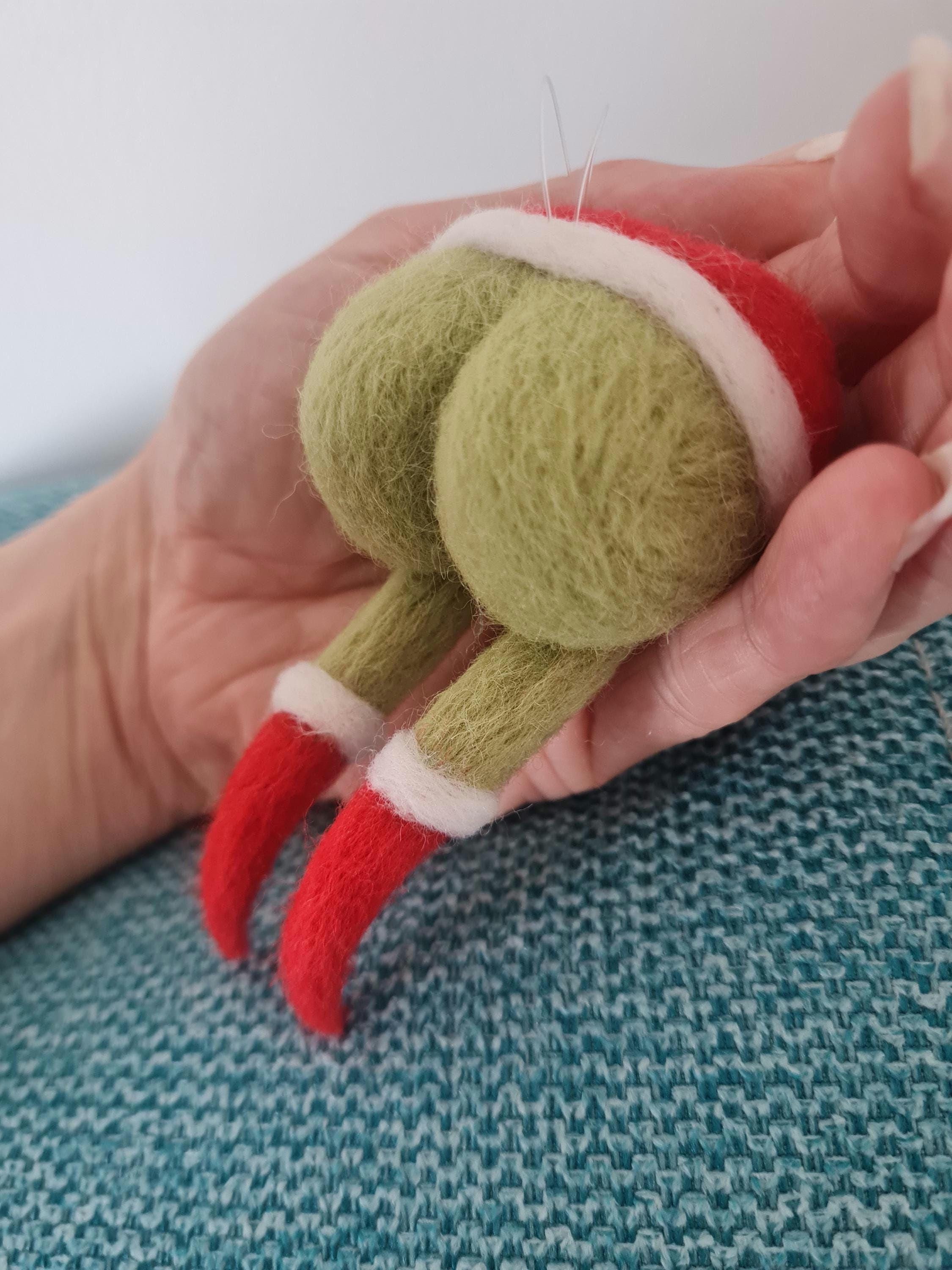 Grinch Weihnachts-Gartenflagge Aus Jute – 30,5 X 45,7 Cm, Doppelseitig | Winterliche Hofdekoration, Merry Grinchmas, Wasserfest