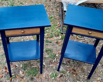 Cambridge Blue nightstand set (pair)