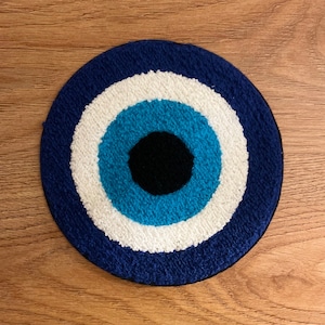 Evil Eye Appliqué Embroidered Patch / Sew in/ DIY