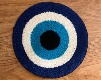 Evil Eye Appliqué Embroidered Patch / Sew in/ DIY