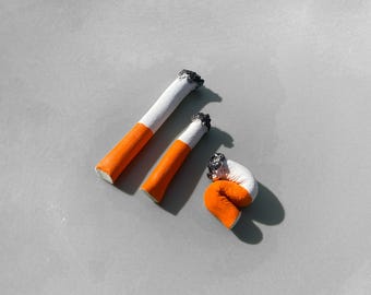 Clay Cigarette Decor