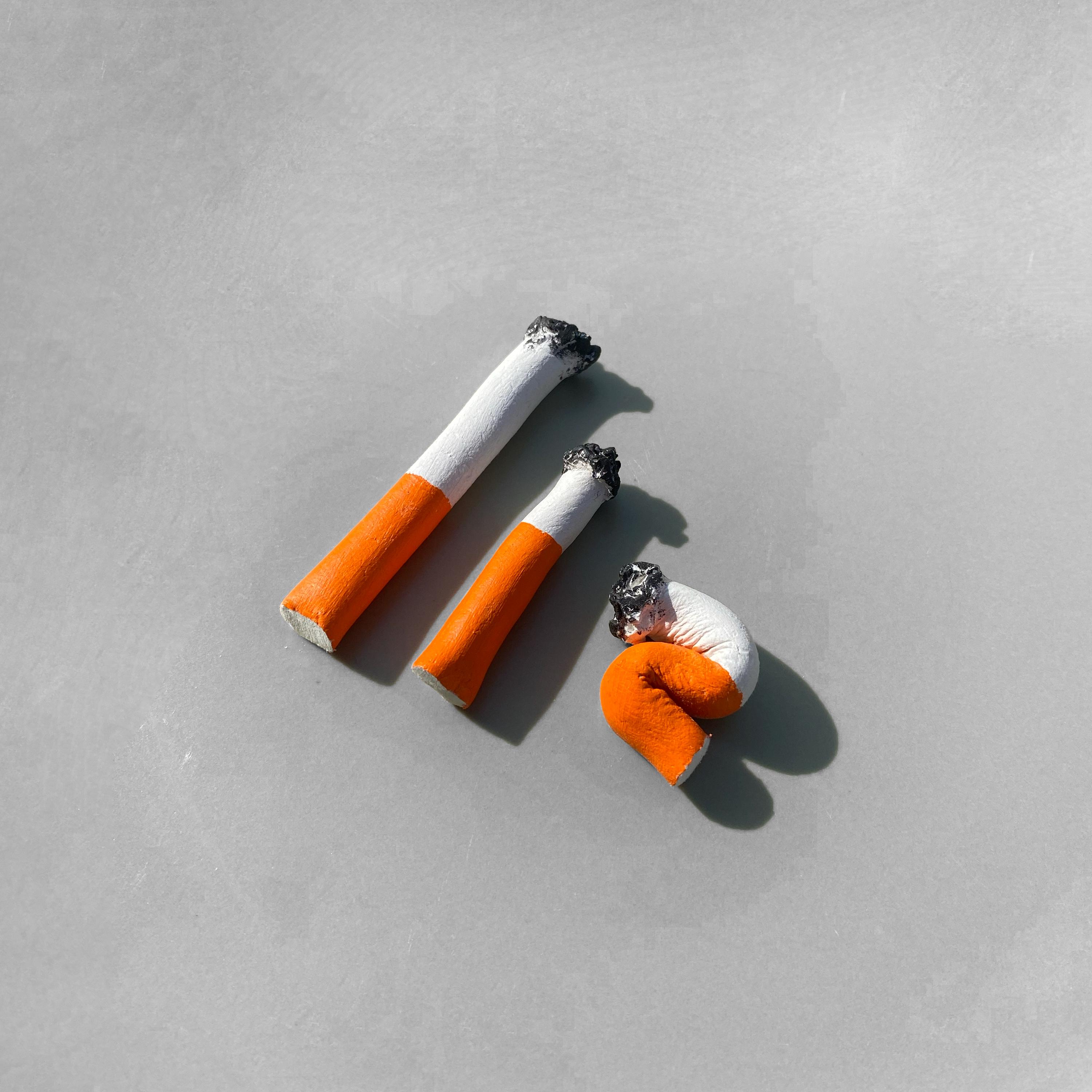 cigarette decorations Clay Cigarette Decor