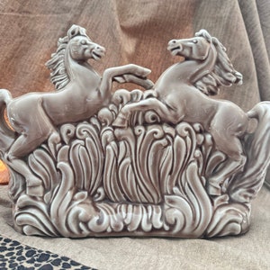 Vintage MCM Horse TV Lamp: Western Home Decor