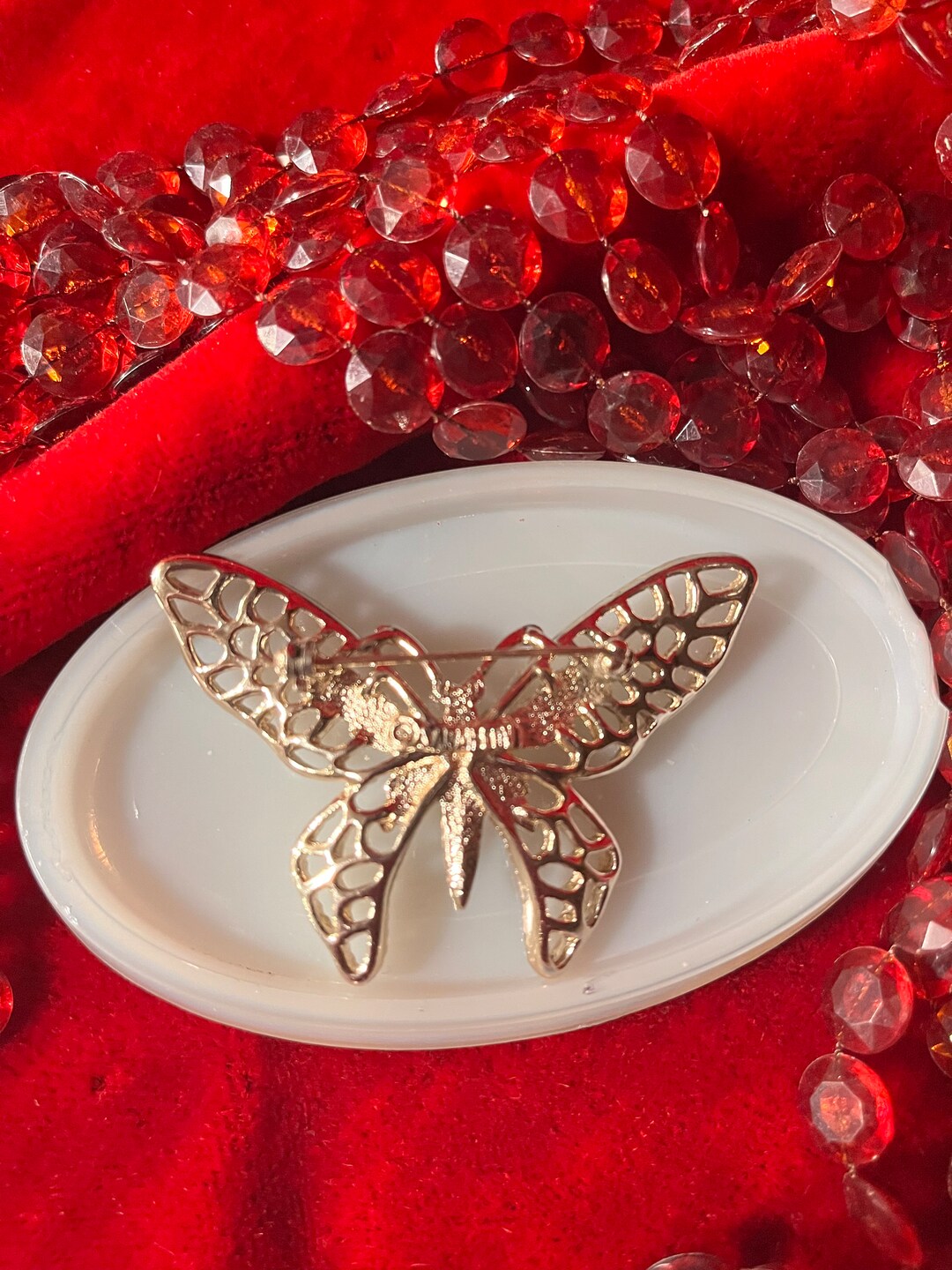 Butterfly Brooch /pin Vintage Etsy