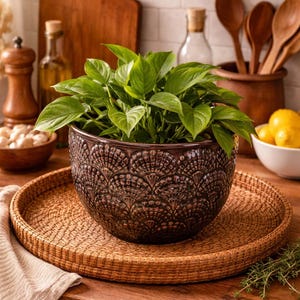 Vintage Haeger planter pot bowl