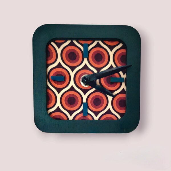 Retro Wall Clock Etsy UK