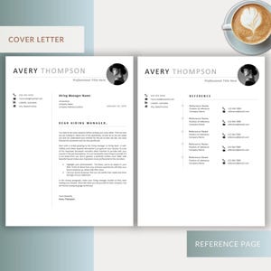 ATS Friendly Resume Template | Professional CV + Cover Letter | Simple ...