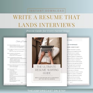 Resume Writing Guide | Resume Formatting Help | How to Write a Resume | 2-Page Resume Format + Cover Letter Writing Tips