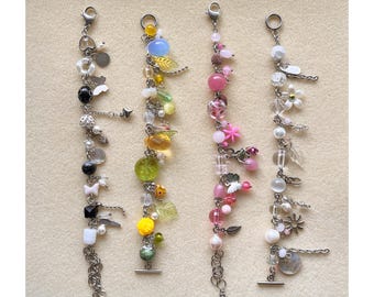 Pulsera Fairycore, joyería Y2K caprichosa, accesorio de fantasía coqueta, pulsera grunge Clutter